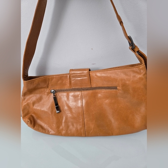 Beijo  Burnt Orange Shoulder Bag with Buckle - Picture 6 of 14
